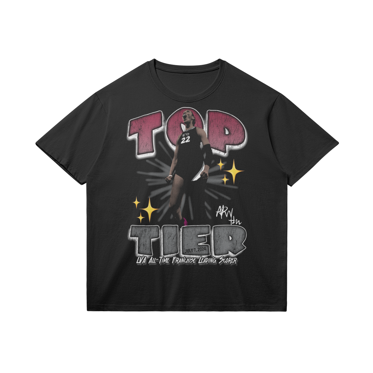 Top Tier - Black Shirt